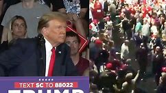 WATCH: Trump Rally Brought To Halt As Protesters Get Shouted Down By Crowd Chanting ‘F*** Joe Biden’