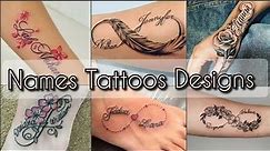 #Names Tattoos Designs||Trending and Unique Tattoos With Names Ideas#tattoos