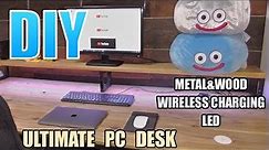 【DIY】ULTIMATE PC DESK 作りました(^-^)v