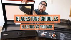 Blackstone Electric Griddle E-Series 17 vs Blackstone Propane Adventure 17 Griddles Compared