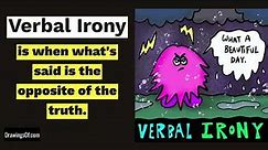 3 Types of Irony, Illustrated and Explained