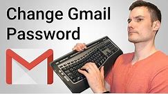 How to Change Gmail Password in PC