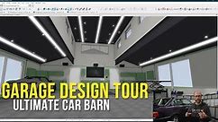Upcoming Garage Build! Garage Design Tour of The Ultimate Car Barn