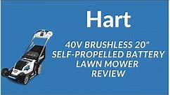 Hart Lawn Mower 40V 20" Self Propelled Lawn Mower - Hart Tools