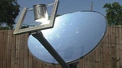 Satellite Dish Solar Cooker