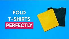 4 Ways to Fold a T-shirt | For Travel or Drawers (Save Space)