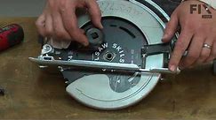 Skil Circular Saw Repair - How to Replace the Blade Clamp Washer