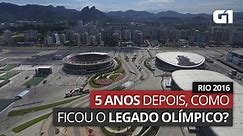 Rio 2016: 5 anos depois, parte do legado olímpico ainda não saiu do papel
