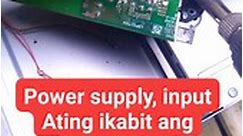 Dvd player, ikabit ang wire Niya Sa input , power supply, | Fer repair