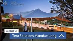 Tent solutions - Tent solutions Manufacturing and sales...