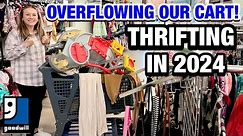 I’M BACK! WITH A FULL CART! THRIFTING IN GOODWILL TODAY! THRIFT WITH ME & MEGA THRIFT SHOPPING HAUL