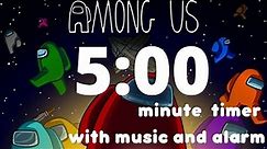Among Us 5 minute Countdown Timer with Lo-fi Music and Alarm