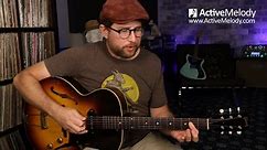 Learn a classic blues rhythm on guitar in less than 6 minutes