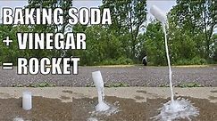 Baking Soda and Vinegar Rockets | Science Project
