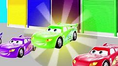 Lightning McQueen & Mack Truck Transportation Learn Colors & Numbers Disney Cars Cartoon for Kids