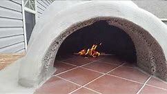 Woodfire Pizza Oven easy build process/ Dough recipe at the end