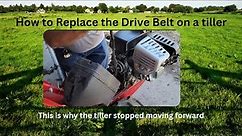 How to Replace Drive Belt on Tiller
