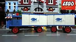 LEGO Refrigerator truck and Trailer 375