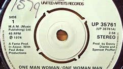 Paul Anka - One Man Woman / One Woman Man