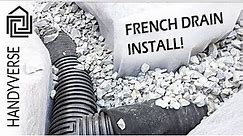 Installing a French Drain - Part 2