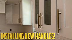 30 HANDLES IN 30 MINUTES OR LESS! How to Install New Handles on Kitchen Cabinets