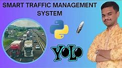 Smart Traffic Management System | Python tkinter and YOLO v8 Object Detection
