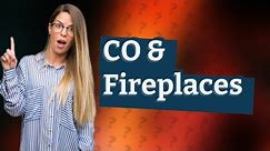 Do ventless gas fireplaces emit carbon monoxide?