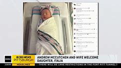 Andrew McCutchen and wife Maria welcome baby girl