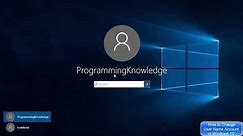 How to Change User Name of Account in Windows 10 | How to Change Your Account Name on Windows 10