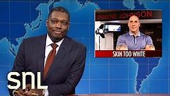 Weekend Update: Dwayne Johnson's Wax Figure, Southwest Airlines' Bag Tracking Feature - SNL