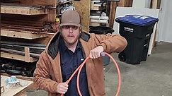 Shafer Plumbing - Wrapping a Cord