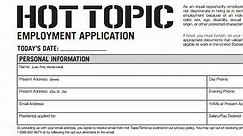 Hot Topic Application | 2024 Careers, Job Requirements & Interview Tips