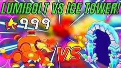 Level 999 LUMIBOLT VS The *ICE TOWER* on Prodigy!