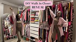 DIY Walk In Closet REVEAL | IKEA Aurdal Closet System