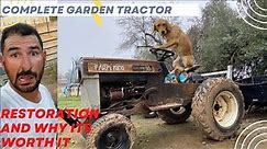 Complete Garden Tractor Restoration