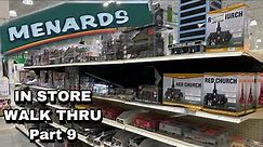 MENARDS O-Gauge Trains & Buildings - my special day - trip visit & walk though store