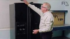 Whirlpool Refrigerator Repair - How to Replace the Dispenser Grille