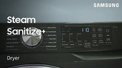 Use Steam Sanitize+ on your Samsung Dryer | Samsung US