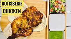 How to make Rotisserie chicken - Oven grilled chicken recipe