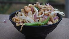 Chicken Rice Noodles | Outdoor Cooking
