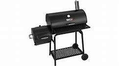 Prep for summer cookouts with Royal Gourmet's combo charcoal grill and offset smoker at $93