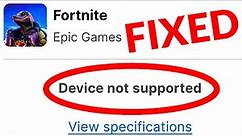 How To Download Fortnite On Android Device Not Supported | Step By Step Tutorial (2023)