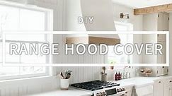 How to Build A Range Hood Cover