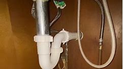 Sink not draining? Installing AAV for Kitchen Drain Line #fyp #plumber #plumbing #voiceover #vent