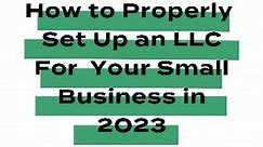 Setting up a Limited Liability Company (LLC) properly is one of the most important steps in establishing your business. Use these 7-step guides to properly start an LLC for your business 😉 🌟 Pro-Tip: Get an Employer Identification Number (EIN) as soon as you set up your business as it's mandatory for most businesses to have when starting an LLC. It also separates your business entity & assets from your own finances. Follow @whyfisolutions to learn more about how you can structure your business