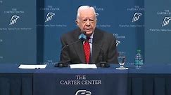 Key moments from Jimmy Carter's press conference