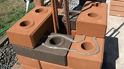 Building Prefabricated Brick Columns For Patio