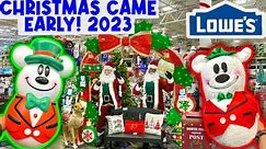 Christmas Came Early At Lowes 2023 | Inflatables, Lights, Disney And More