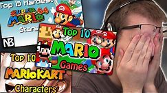 REACTING TO MY OLD TOP 10'S