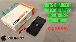 Iphone 12 Unboxing Refurbished from Cashify Phone Pro 128gb good condition |